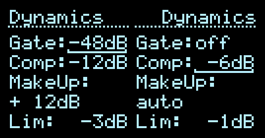 Dynamics screenshot